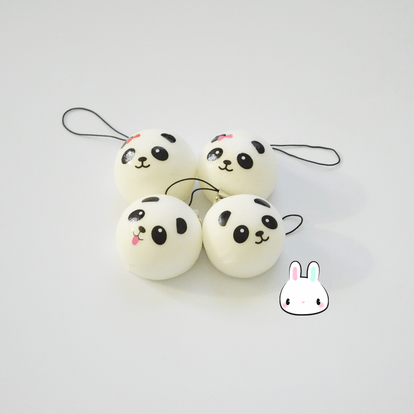 Aubergine Vores firma skrig Mini Panda Bun Squishy – Bunnifulwishes