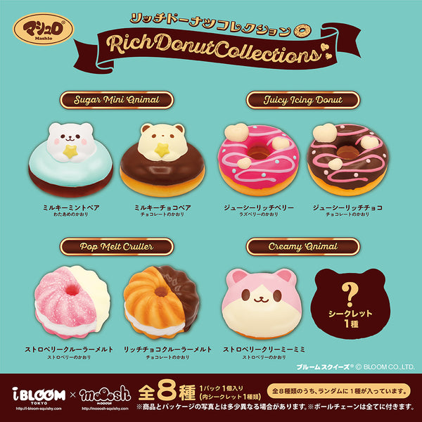iBloom Rich Donut Collection Squishy