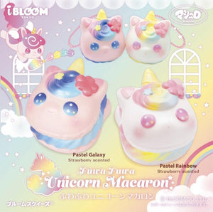 iBloom Fuwa Fuwa Unicorn Macaron Squishy