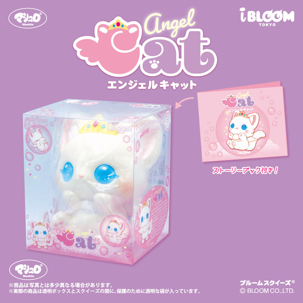 Display of an Angel Cat (Savon) inside its clear, boxed packaging