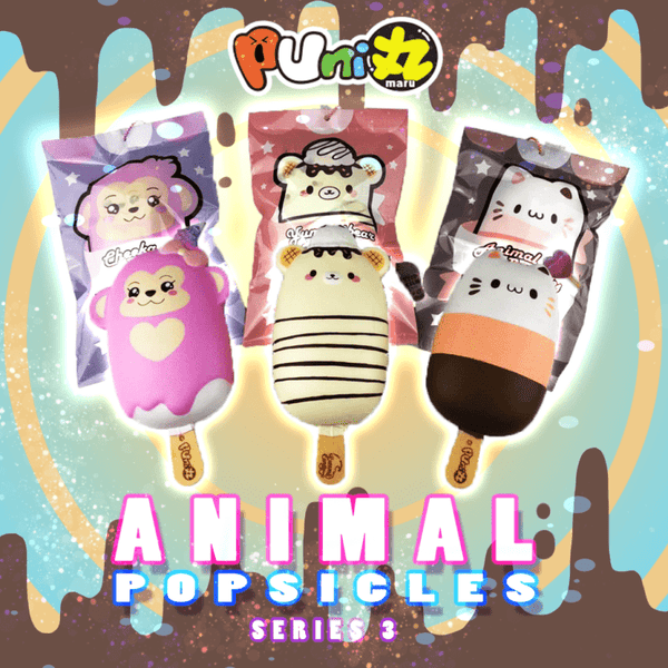 Puni Maru Animal Popsicle Squishy Series 2 & 3 - Bunnifulwishes