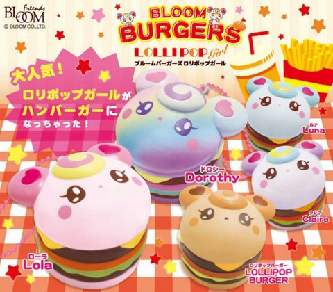 iBloom Lollipop Girl Burger Squishy